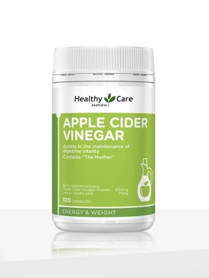 Healthy Care Apple Cider Vinegar 120 Capsules