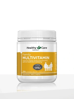 Healthy Care Family Multivitamin 200 Tablets