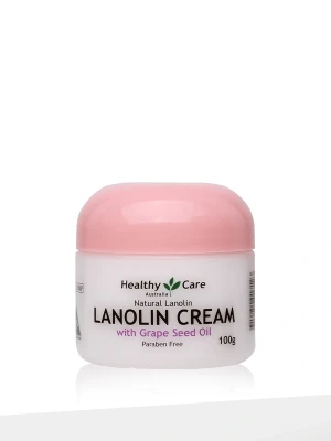 Healthy Care Lanolin Cream with Grape Seed 100g