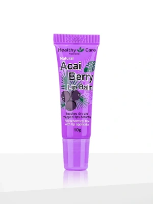 Healthy Care Natural Acai Lip Balm 10g