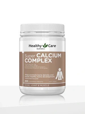 Healthy Care Super Calcium Complex D - 400 Chewable