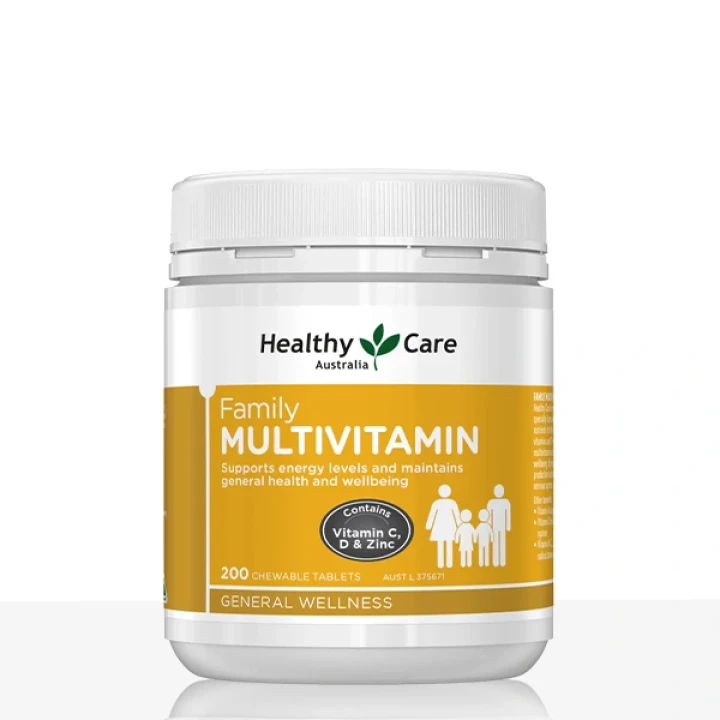 Healthy Care Family Multivitamin 200 Tablets