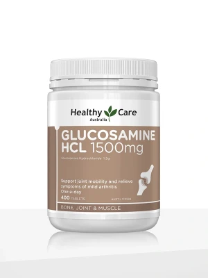 Healthy Care Glucosamine HCL 1500mg - 400 Tablets