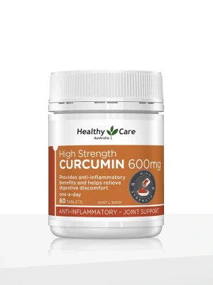 High Strength Curcumin 600mg 60 Tablets