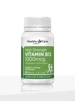 High Strength Vitamin B12 1000mcg 60 Tablets