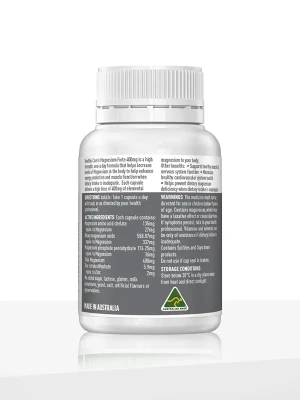 Magnesium Forte 400mg - 30 Capsules price in bangladesh