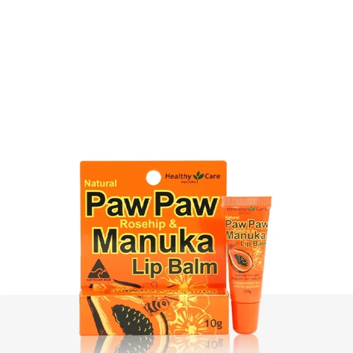 Healthy Care Paw Paw Rosehip & Manuka Lip Balm 10g