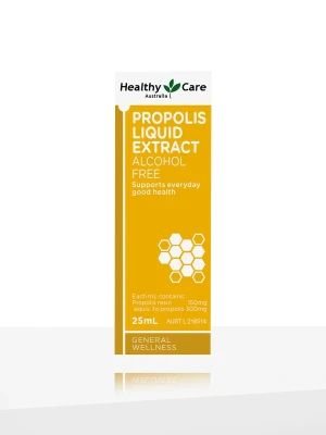 Healthy Care Propolis Liquid Extract Alcohol Free