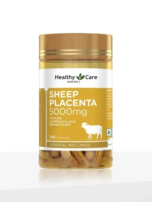 Healthy Care Sheep Placenta 5000mg 100 Capsules