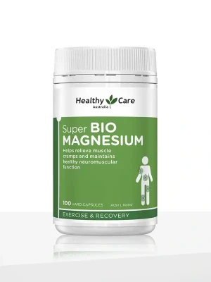 Healthy Care Super Bio Magnesium - 100 Capsules