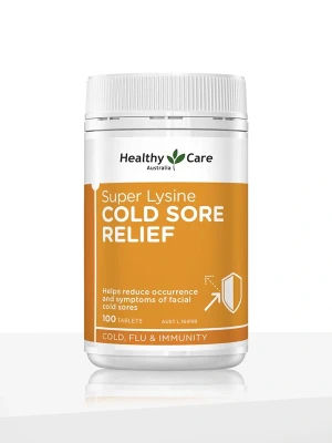 Super Lysine Cold Sore Relief 100 Tablets