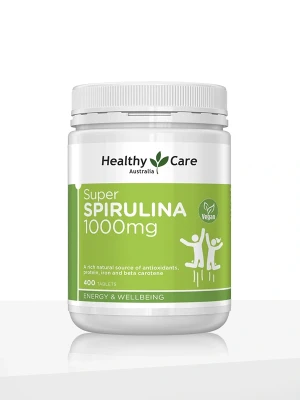 Super Spirulina 1000mg - 400 Tablets