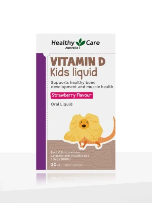 Healthy Care Vitamin D Kids Liquid 20mL